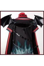 2XXT Cosplay Vtuber Virtual YouTuber Saegusa Akina Devil's Nightmare Cosplay Costume